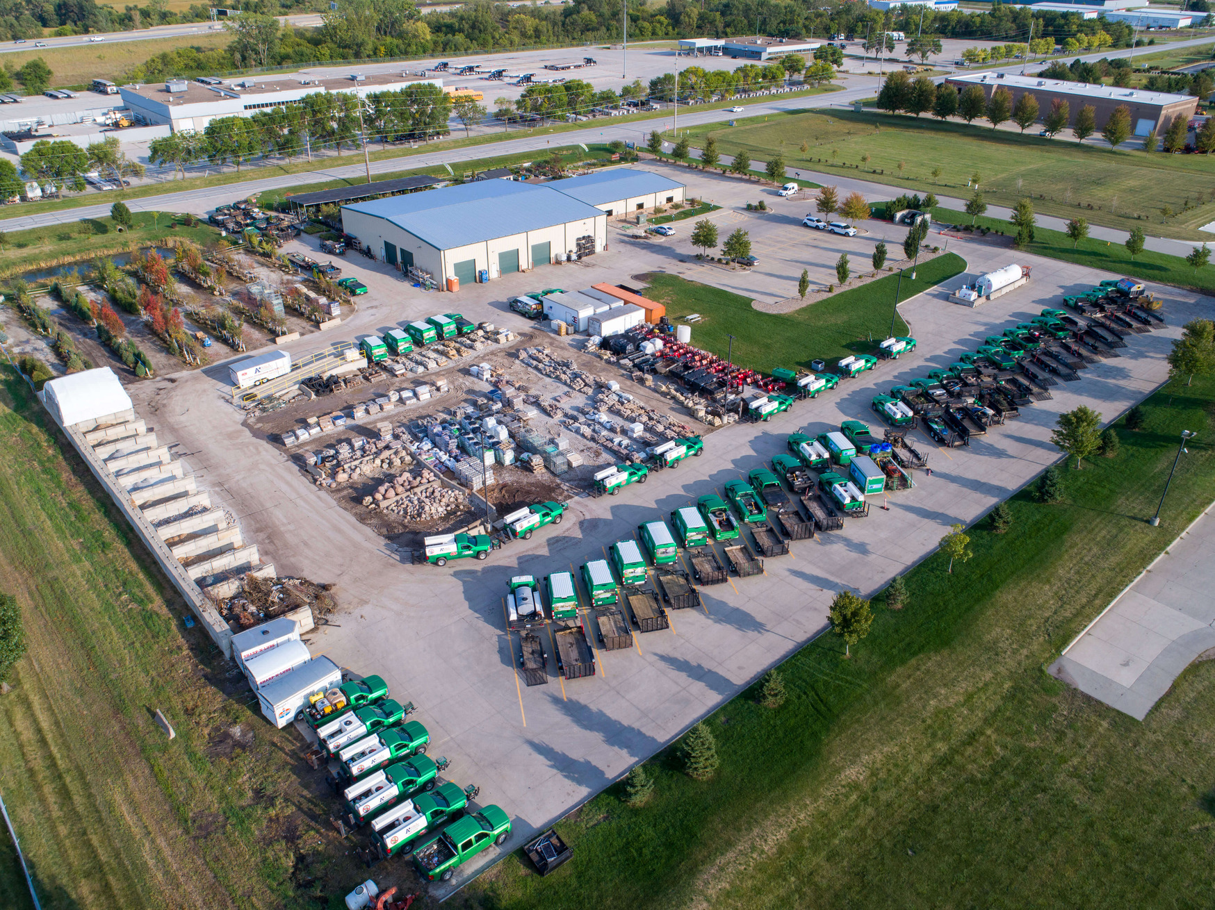 A+ Lawn & Landscape crews and operations