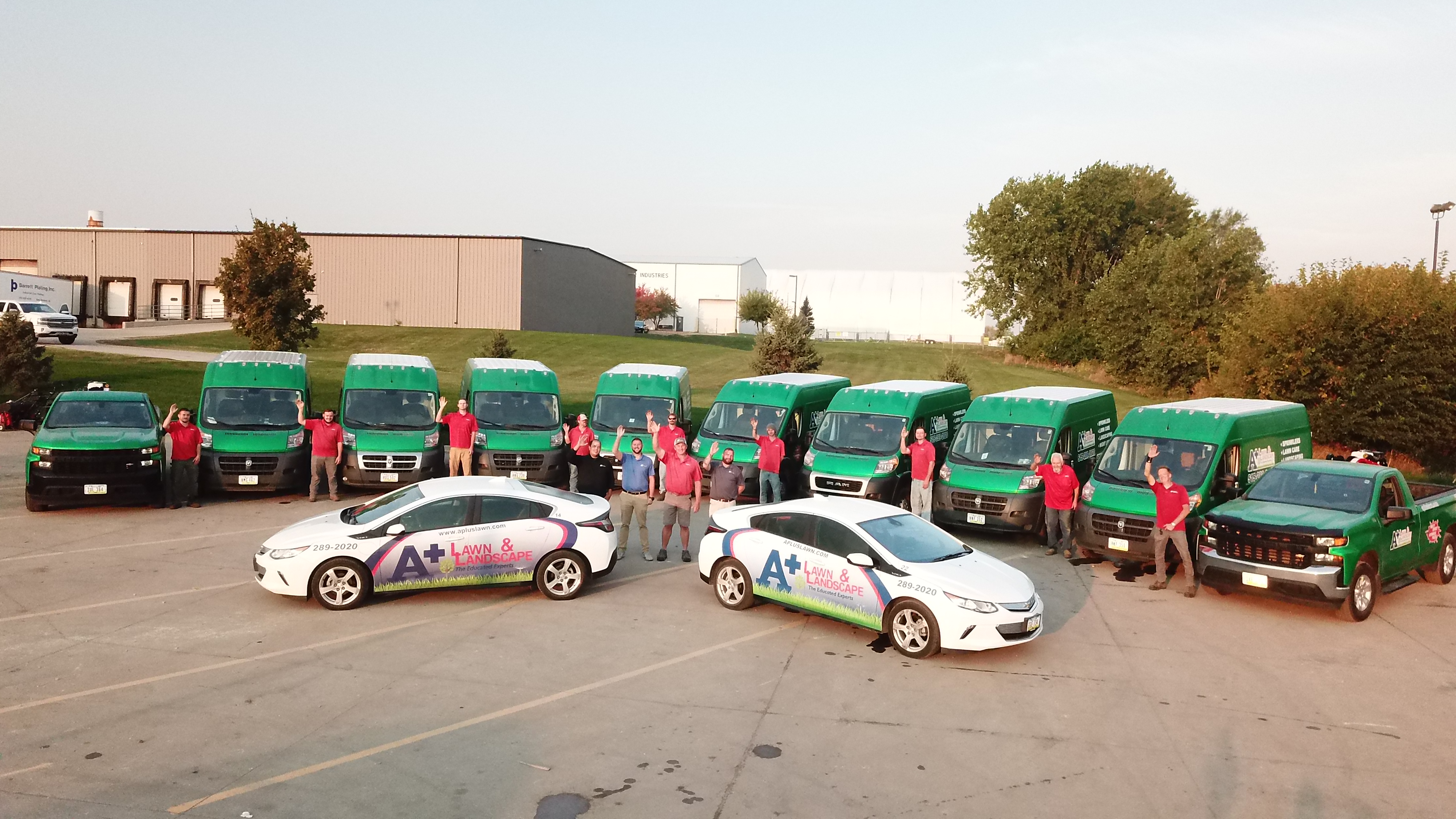 A+ Lawn & Landscape crews and operations