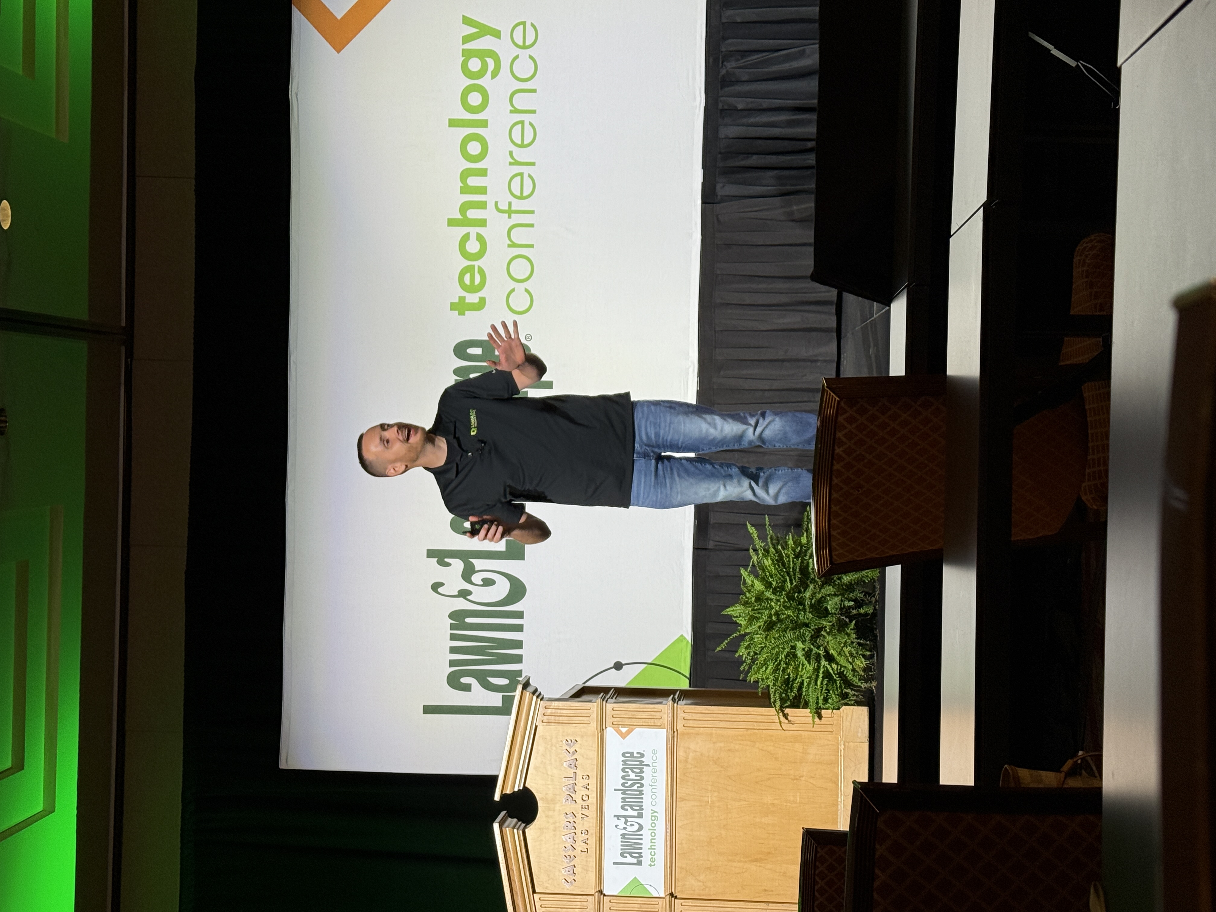 Professional landscaping project