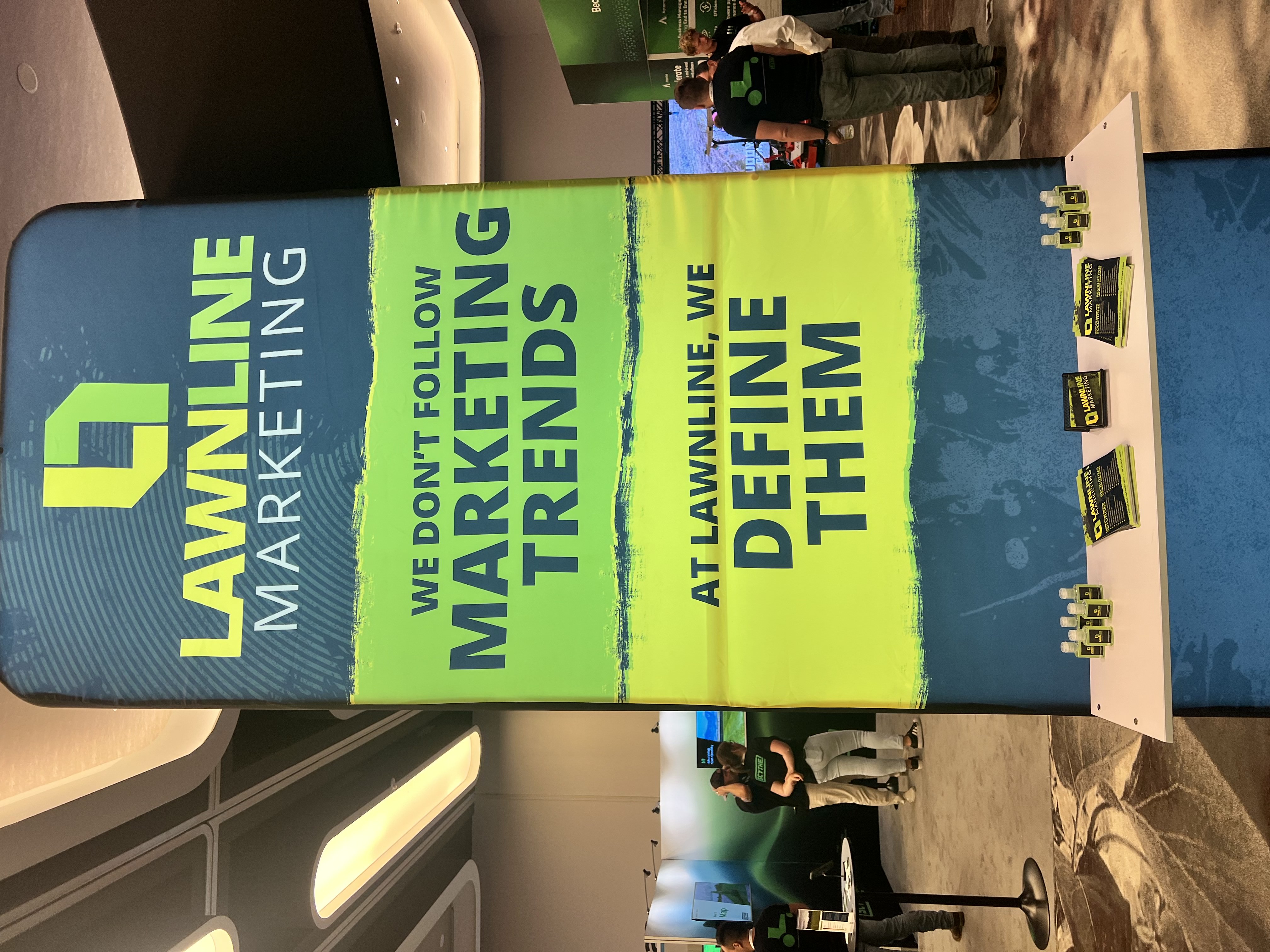 Tree service equipment in action