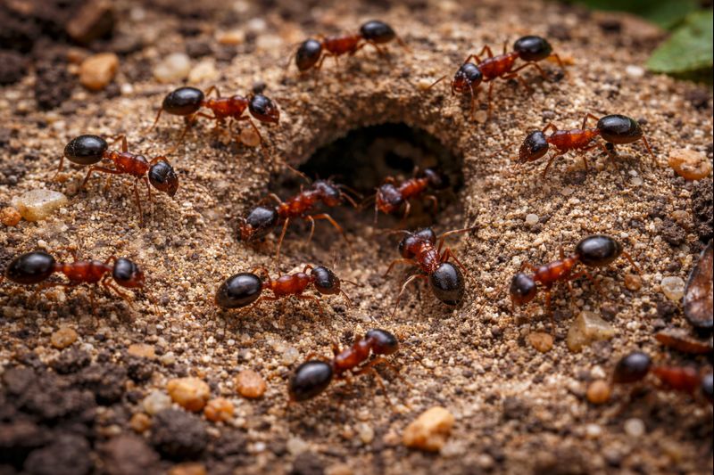 Professional pest control technician performing treatment