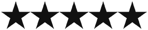 5 Star Reviews