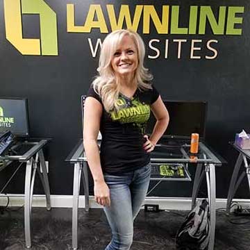Angela at Lawnline Marketing